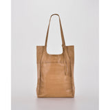 & CO Palmerston Leather Tote BLACK