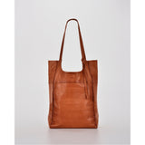 & CO Palmerston Leather Tote BLACK