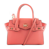 Michael Kors 35S2GNMS8L-GRAPEFRUIT Pink Leather Satchel Bag