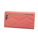 Michael Kors 35S2GTVF3U-GRAPEFRUIT Pink Leather Leather Wallet