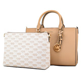 Women's Handbag Michael Kors CHARLOTE Brown 29 x 20 x 12 cm-0