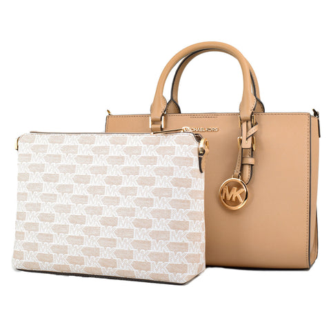 Women's Handbag Michael Kors CHARLOTE Brown 29 x 20 x 12 cm-0