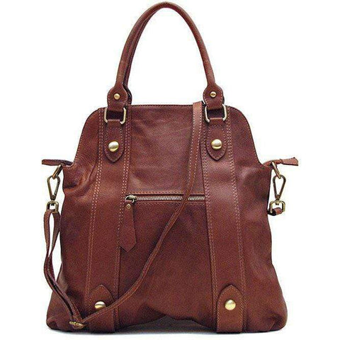 Floto Italian Leather Shoulder Bag Women's Bolotana bag brown