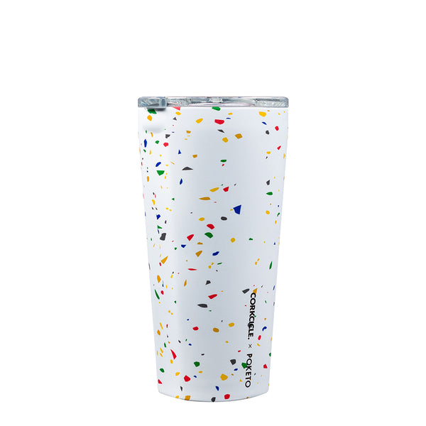 CORKCICLE Poketo Tumbler 475ml Terrazzo Insulated Stainless Steel Co