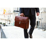 Floto Novella Leather Briefcase