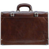 Floto Italian Leather Briefcase attache Trastevere brown 3