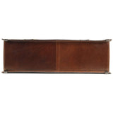 Floto Italian Leather Briefcase attache Trastevere brown