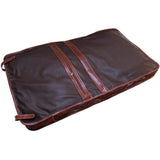 leather garment bag floto venezia brown