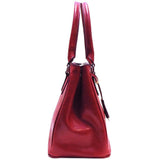 leather handbag floto roma satchel