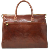 Floto Italian Leather Shoulder Tote Bag brown 3