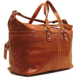 Floto Milano Italian Leather Travel Bag Weekender Suitcase 