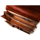 leather briefcase floto novella