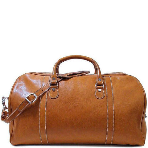 Floto Italian Parma Leather Duffle Bag Weekender luggage 