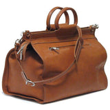 Floto Italian Parma Leather Travel Tote Gladstone Bag 2