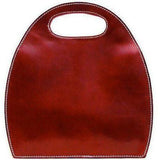 Floto Italian Leather Pietrini Women's Handbag Purse red 2