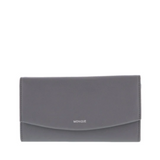 MONIQUE Lila RFID Leather Purse/Snap Closure Wallet
