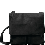 GABEE Ava Leather Flapover Crossbody/Shoulder Bag