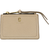 Marc Jacobs Women's Softshot Multi Leather Credit Card Wallet Cream