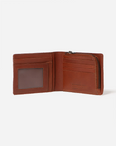 STITCH & HIDE LEATHER BILLY WALLET MAPLE BROWN