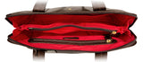 Hidesign Cerys Leather Multi-Compartment Shoulder Bag Brown