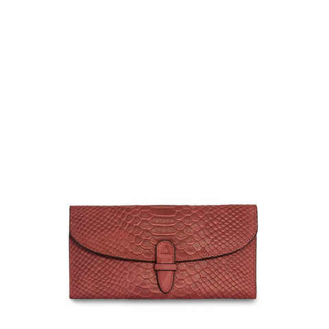Claudia G Collection Wealthy Leather Wallet -Red