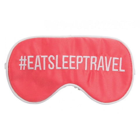 # Eat Sleep Travel Eye Mask