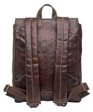 Hidesign Hector Leather Backpack Brown