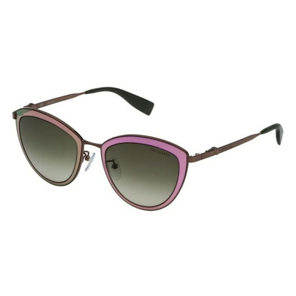 Ladies' Sunglasses Trussardi 190605007938 Brown Ø 52 mm-0