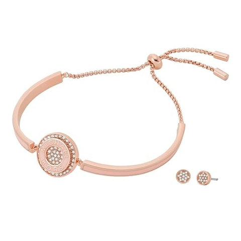 Bracelet and Earrings Set Michael Kors Fashion-0