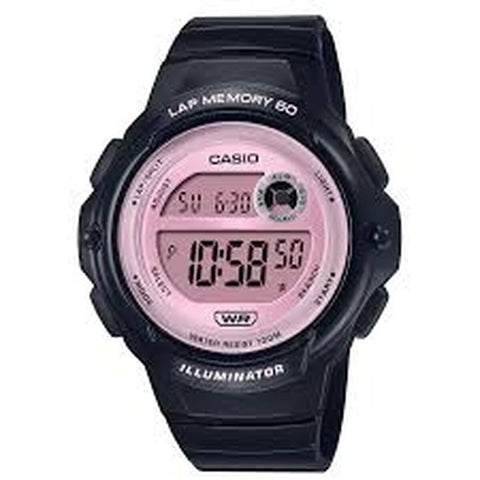 Ladies' Watch Casio ILLUMINATOR - PINK (Ø 40,5 mm)-0