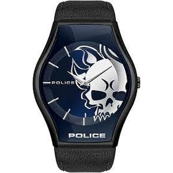 Men's Watch Police SPHERE Black Blue (Ø 45 mm)-0
