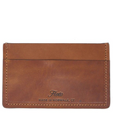 Floto Leather Sono Wide Card Wallet Brown