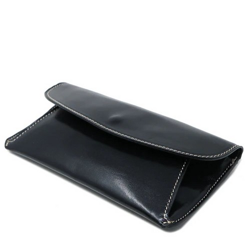 Floto Leather Roma Women's  Wallet Black
