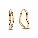 Ladies' Earrings Pandora 263807C00 Golden-0