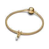 Ladies' Beads Pandora 764138C01 Golden-4