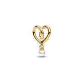Ladies' Beads Pandora 764138C01 Golden-0