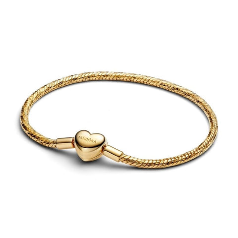 Ladies' Bracelet Pandora 564236C00-19 Golden-0