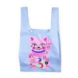 KIND Reusable Shopping Tote Bag Medium Collab Amy Hastings  Lucky Cat