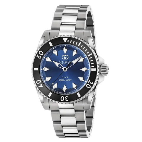 Men's Watch Gucci YA136362 Silver-0