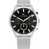 Men's Watch Tommy Hilfiger RYDER Black Silver-0