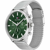 Men's Watch Tommy Hilfiger 1683474 Green Silver-4