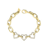Ladies' Bracelet Guess JUBB06012JWYGL Golden-0