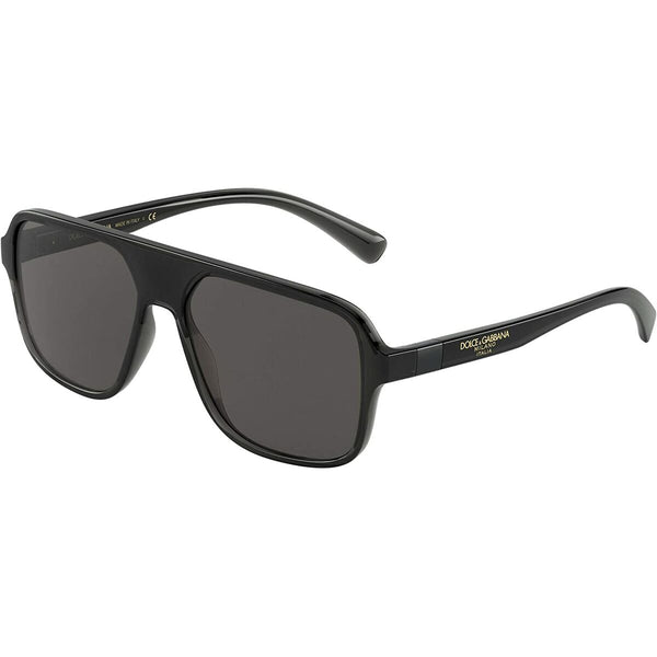 Men's Sunglasses Dolce & Gabbana STEP INJECTION DG 6134 Black-0
