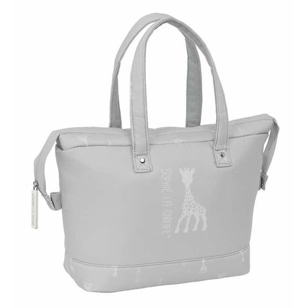 Travel Vanity Case Sophie la Girafe Light grey 27 x 24,5 x 12,5 cm-0