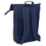 Laptop Backpack Benetton Flag Navy Blue 28 x 42 x 13 cm-3
