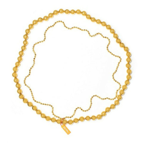 Ladies' Necklace Folli Follie 4N9A112YY-0