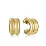 Ladies' Earrings Viceroy 14195E01012 Golden-0