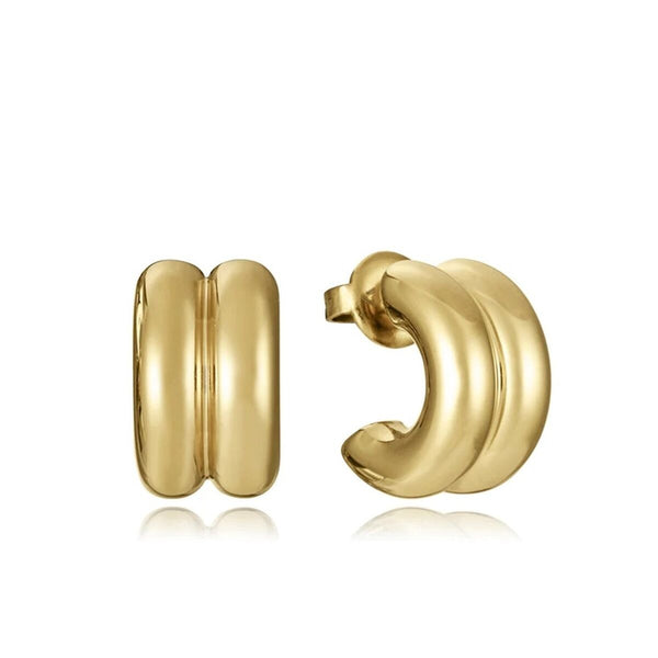 Ladies' Earrings Viceroy 14195E01012 Golden-0