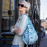 KIND Reusable Shopping Tote Bag Medium Lines