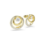 Ladies' Earrings Swarovski 5740407 Golden-3